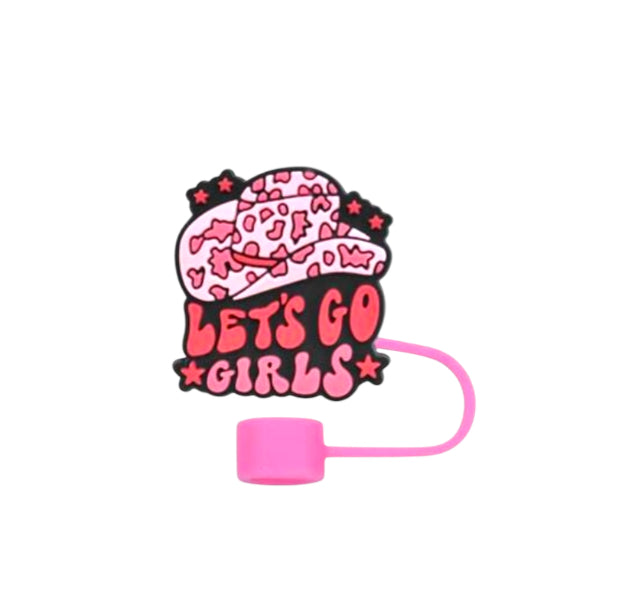 Let’s Go Girls Hat Straw Topper