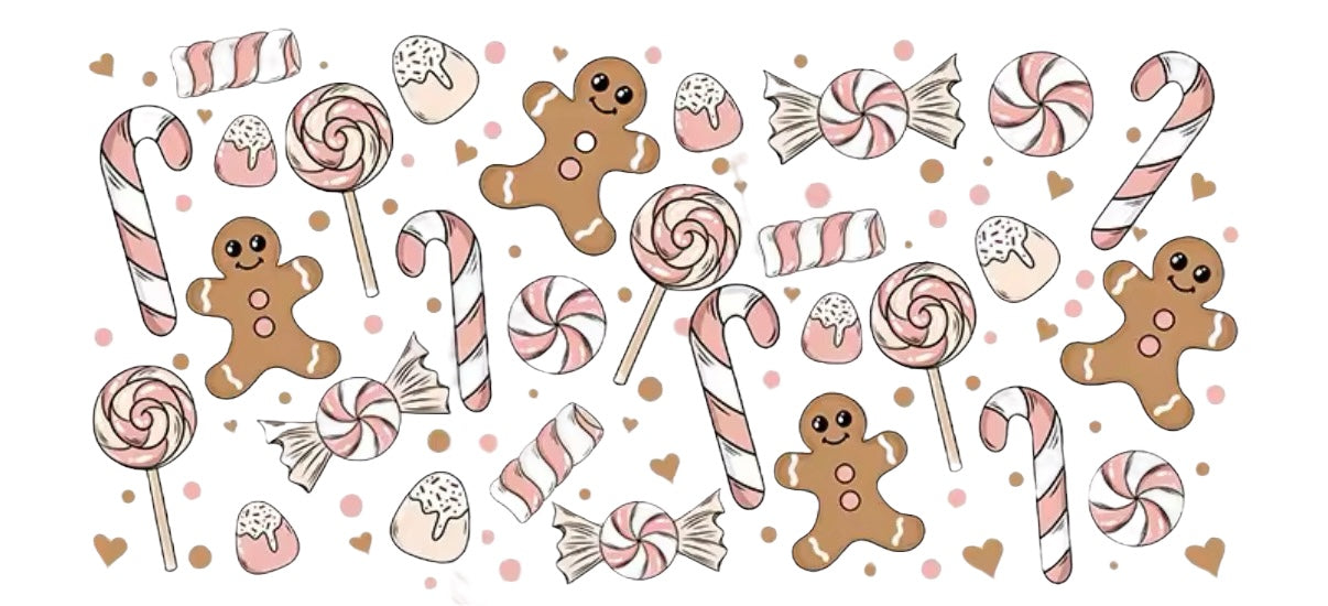 Christmas 16oz Glass Cup with Bamboo Lid & Glass Straw Reusable Portable Drinkware Cute Design UVDTF Transfer Water Bottles Mug Bamboo Drinkware Bottle Water Bottles Mug Tumbler Portable Reusable Bottled Lid