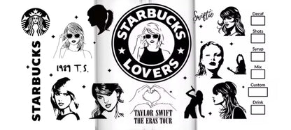 Taylor Swift 16oz Glass Cups!