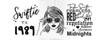 Taylor Swift 16oz Glass Cups!
