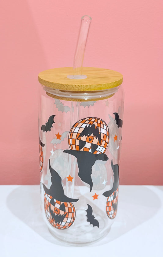 Pumpkin Disco ball Cup