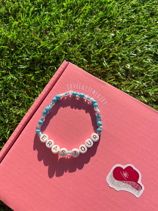 Taylor swift ‘ERAS•TOUR’ seed bead bracelet!